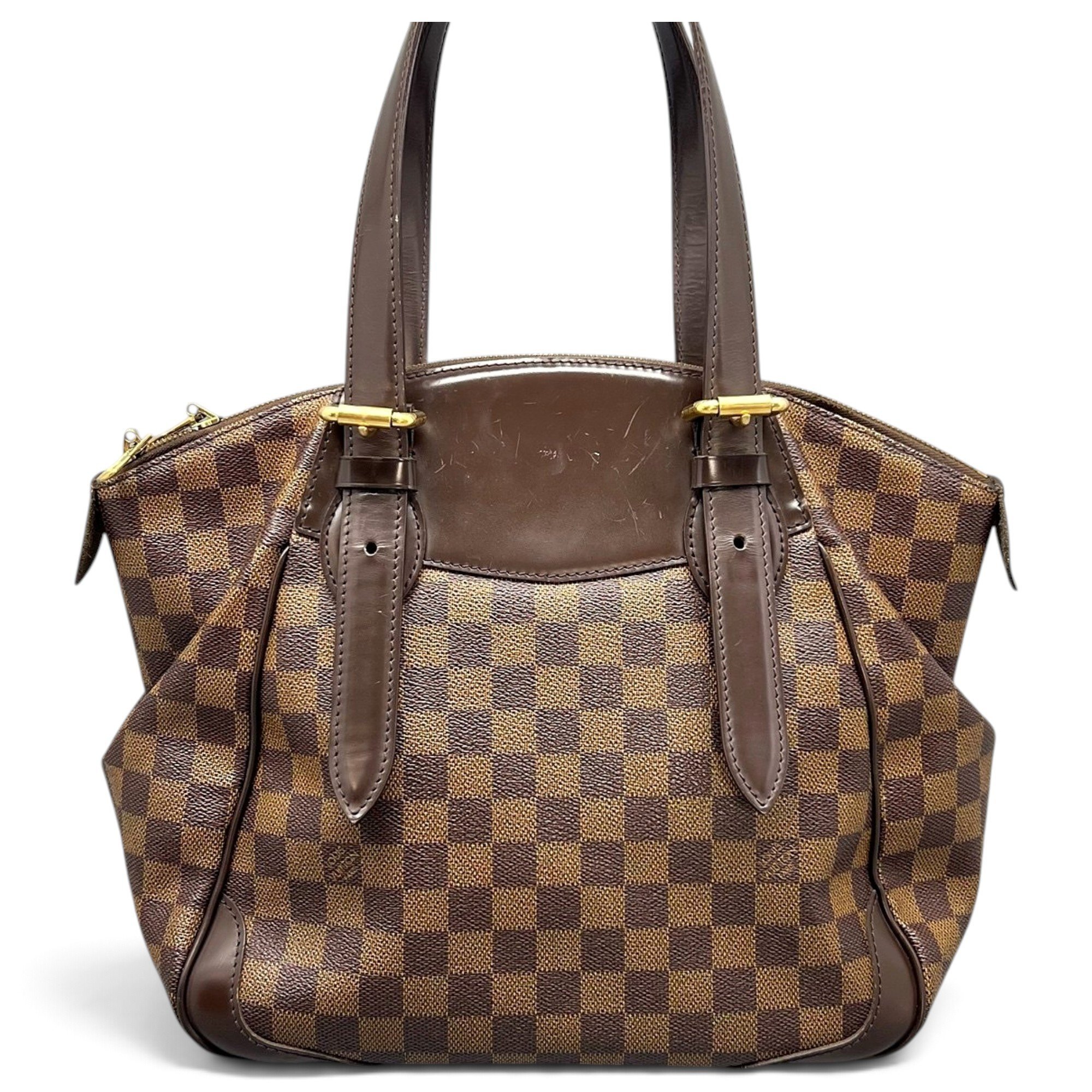 Leather tote