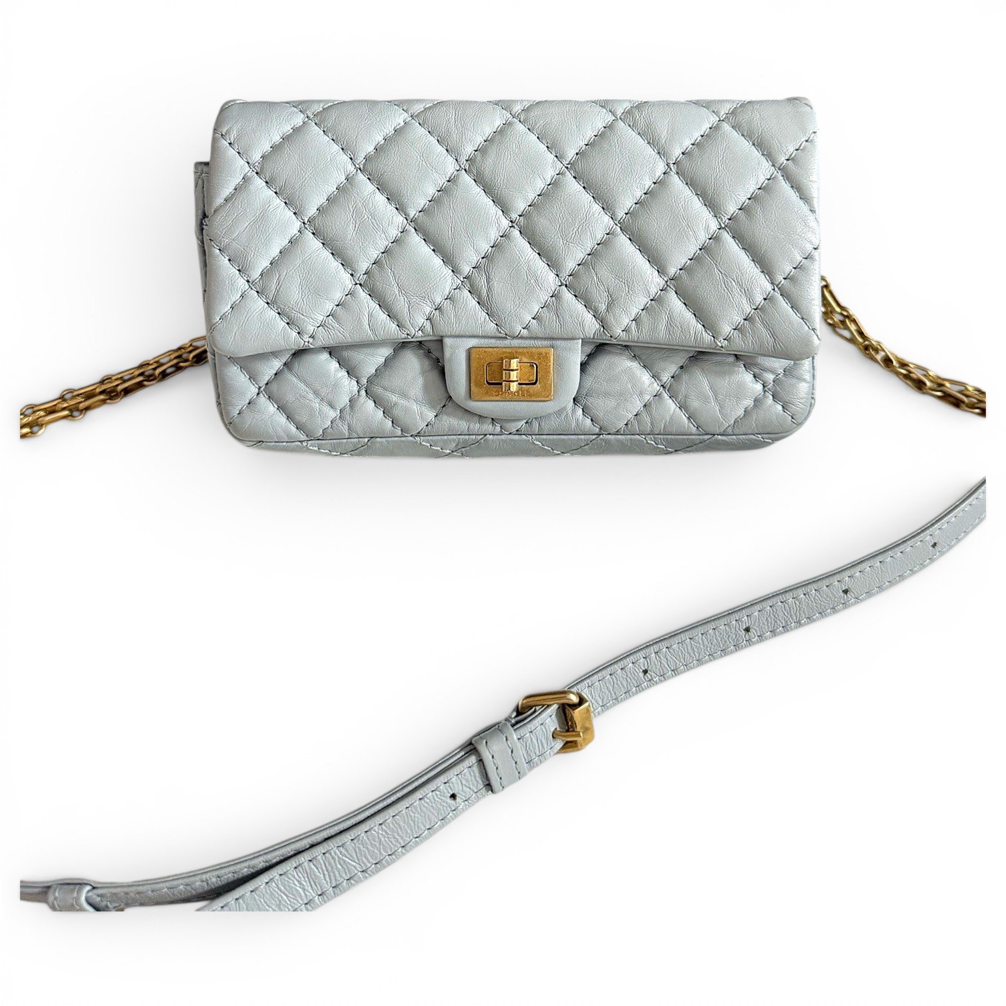 2.55 leather handbag