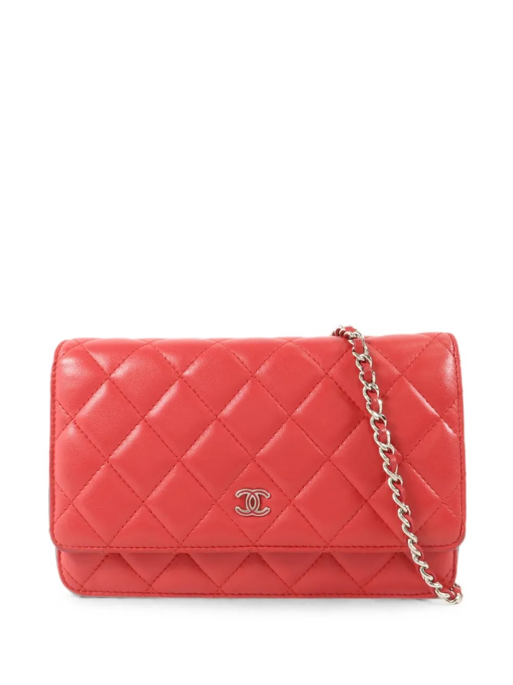 quilted Wallet On Chain shoulder bag