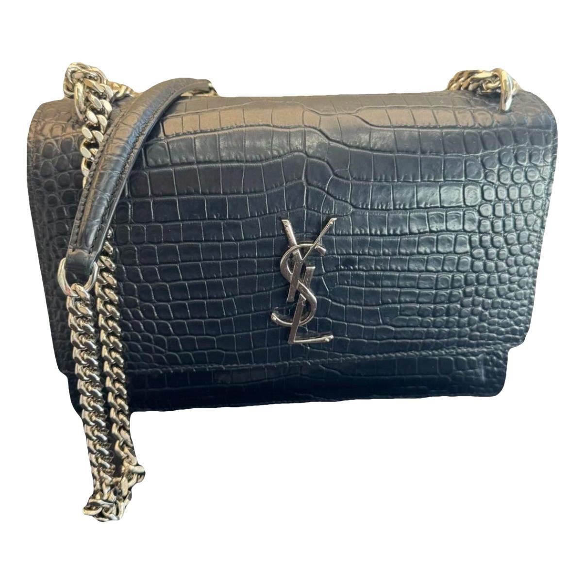 Sunset leather crossbody bag