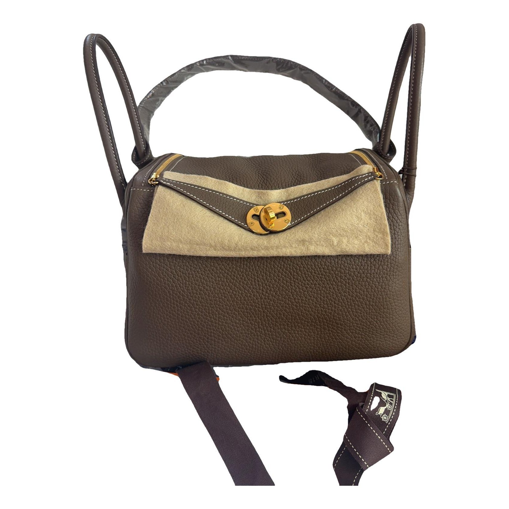 Lindy leather handbag