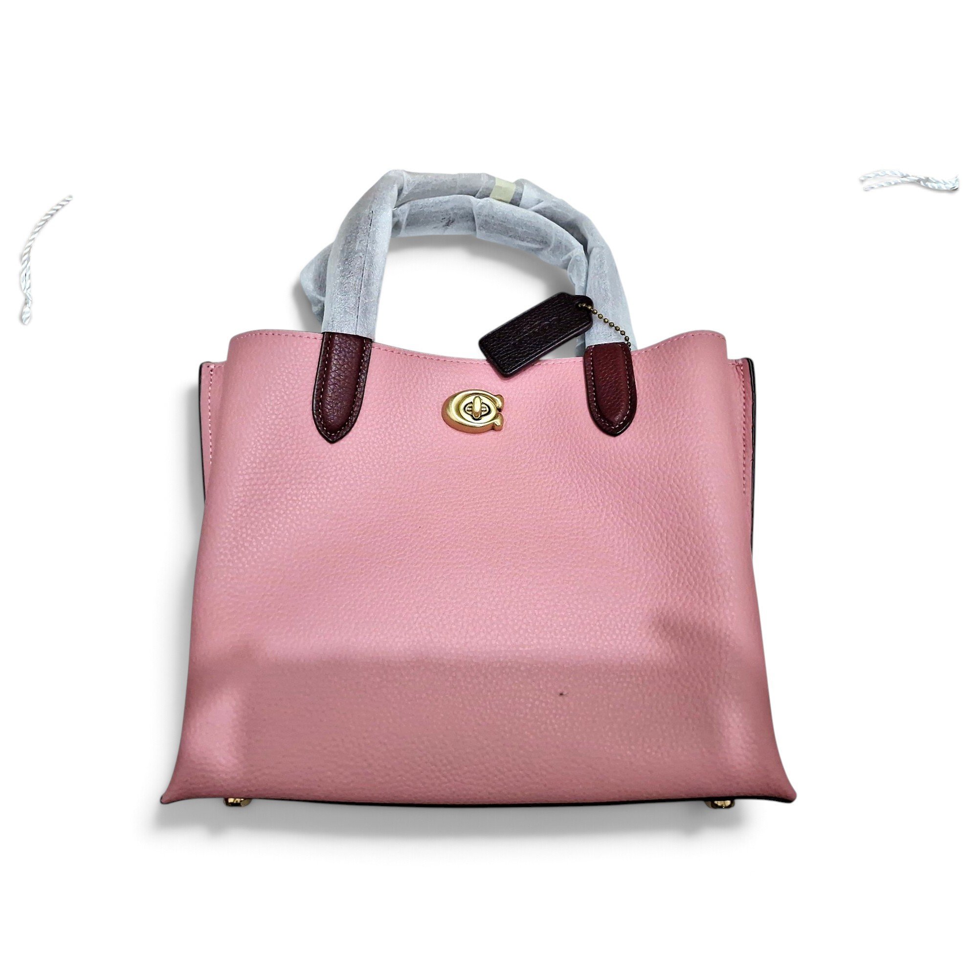 Leather tote