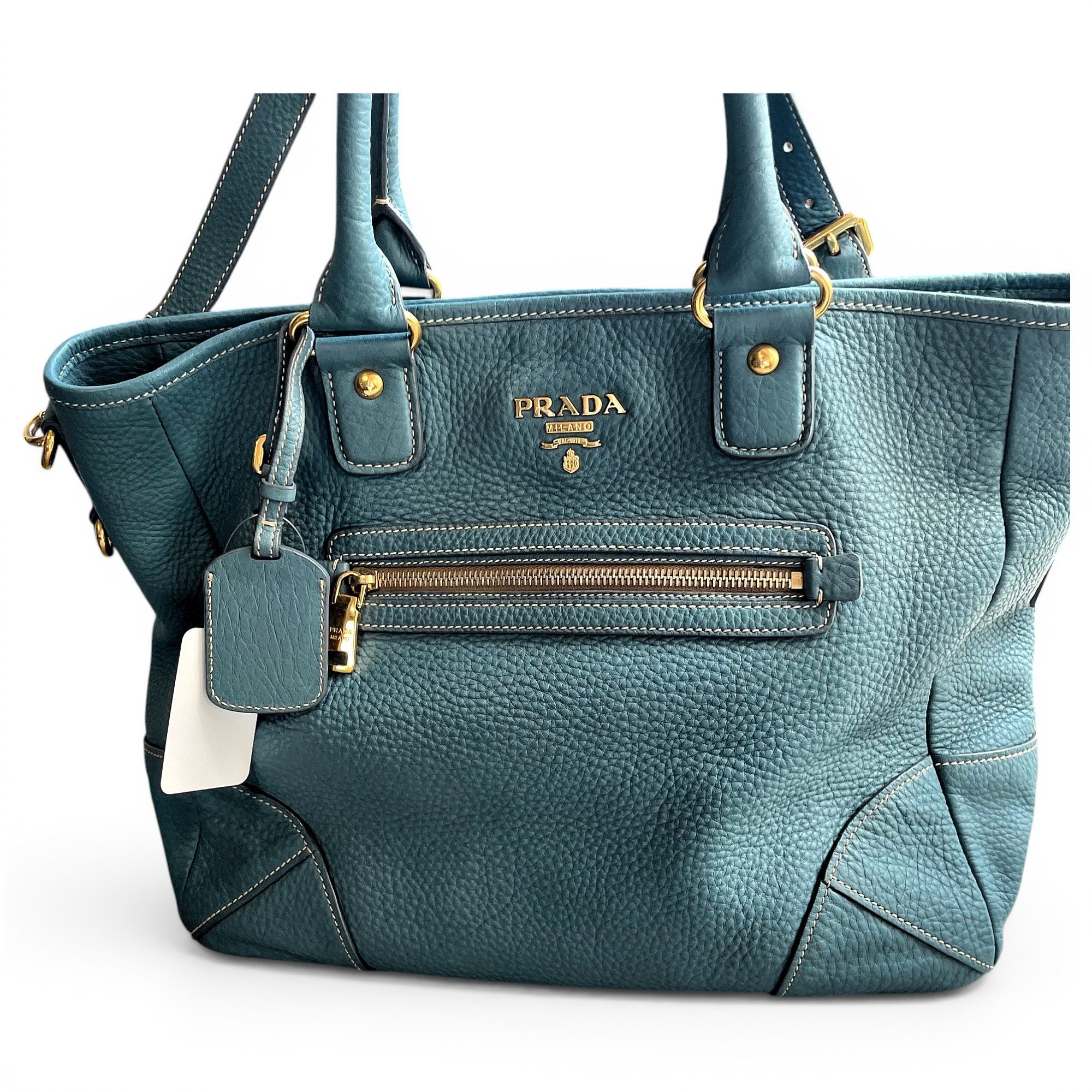 Leather handbag