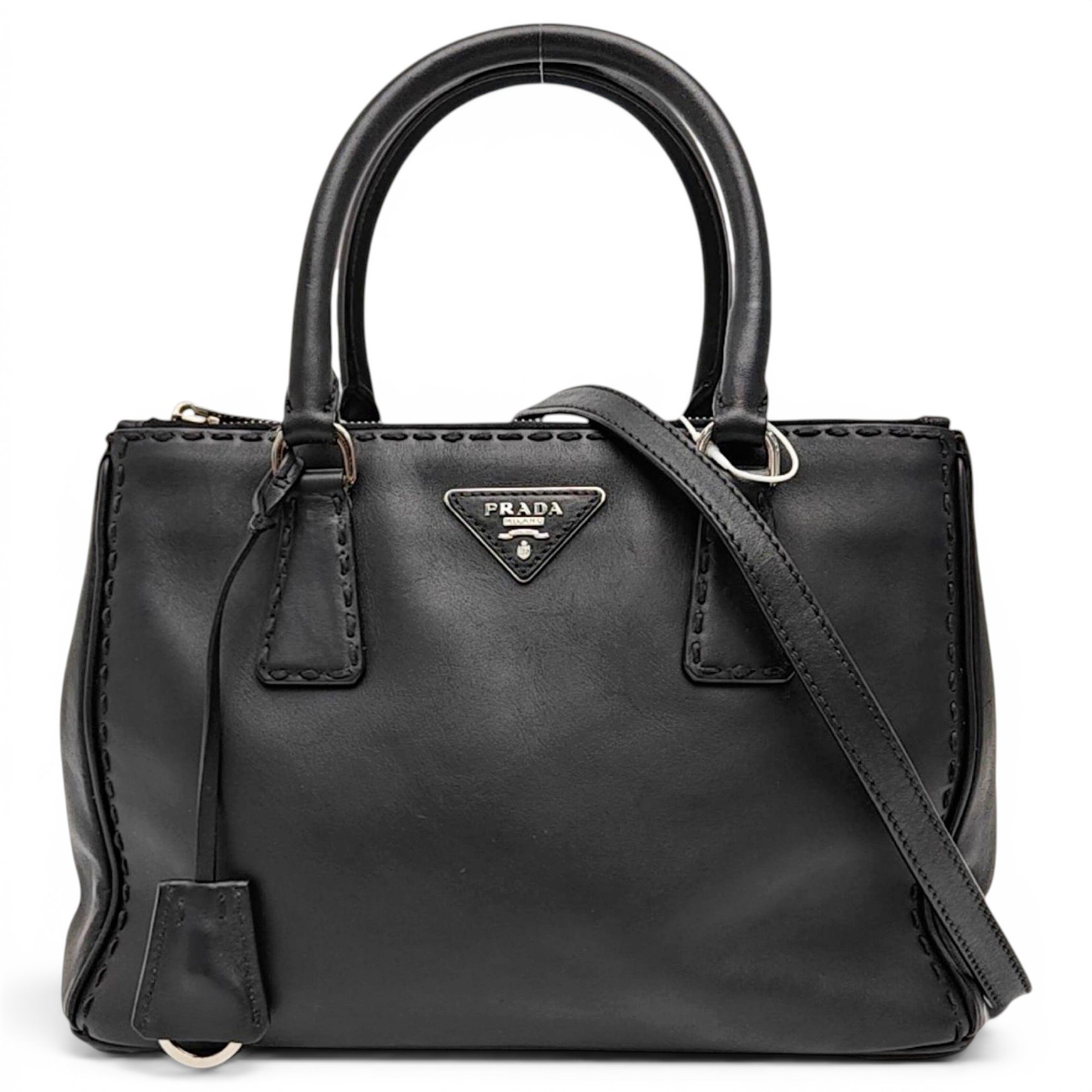 Galleria leather handbag