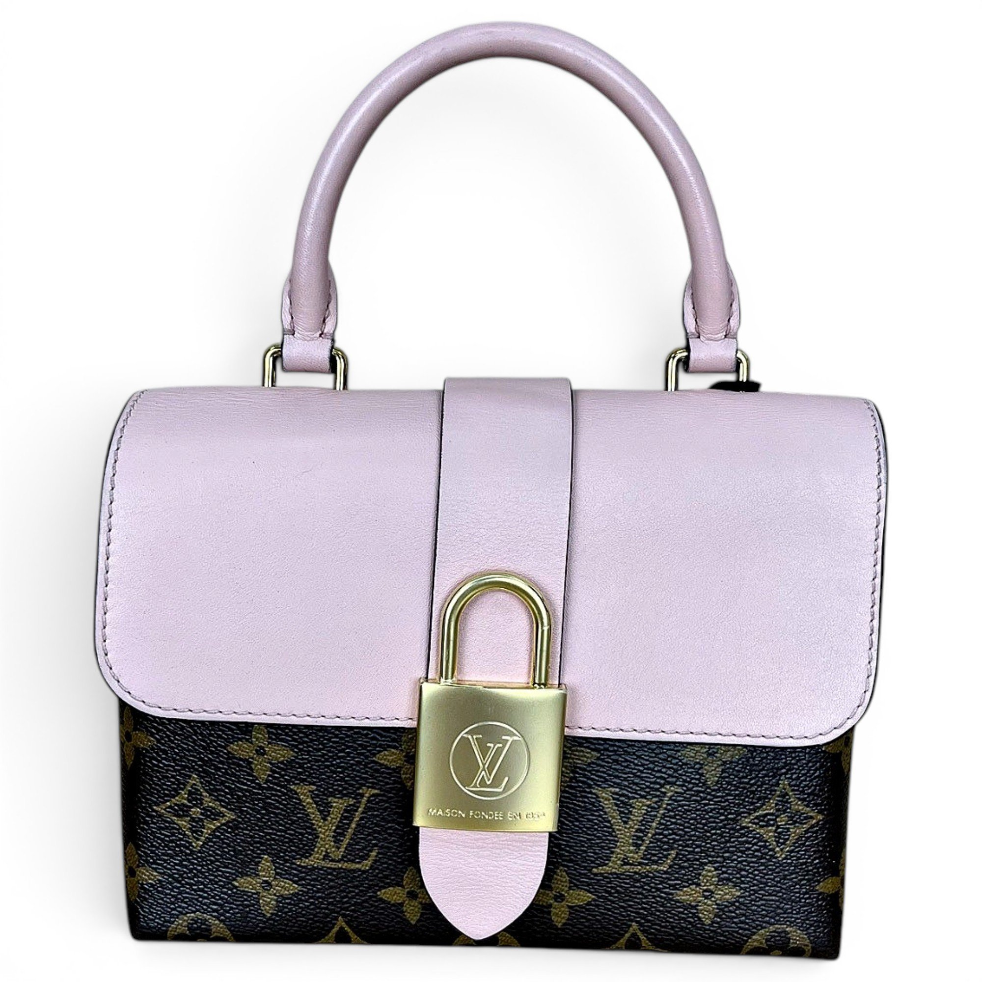 Locky BB leather handbag