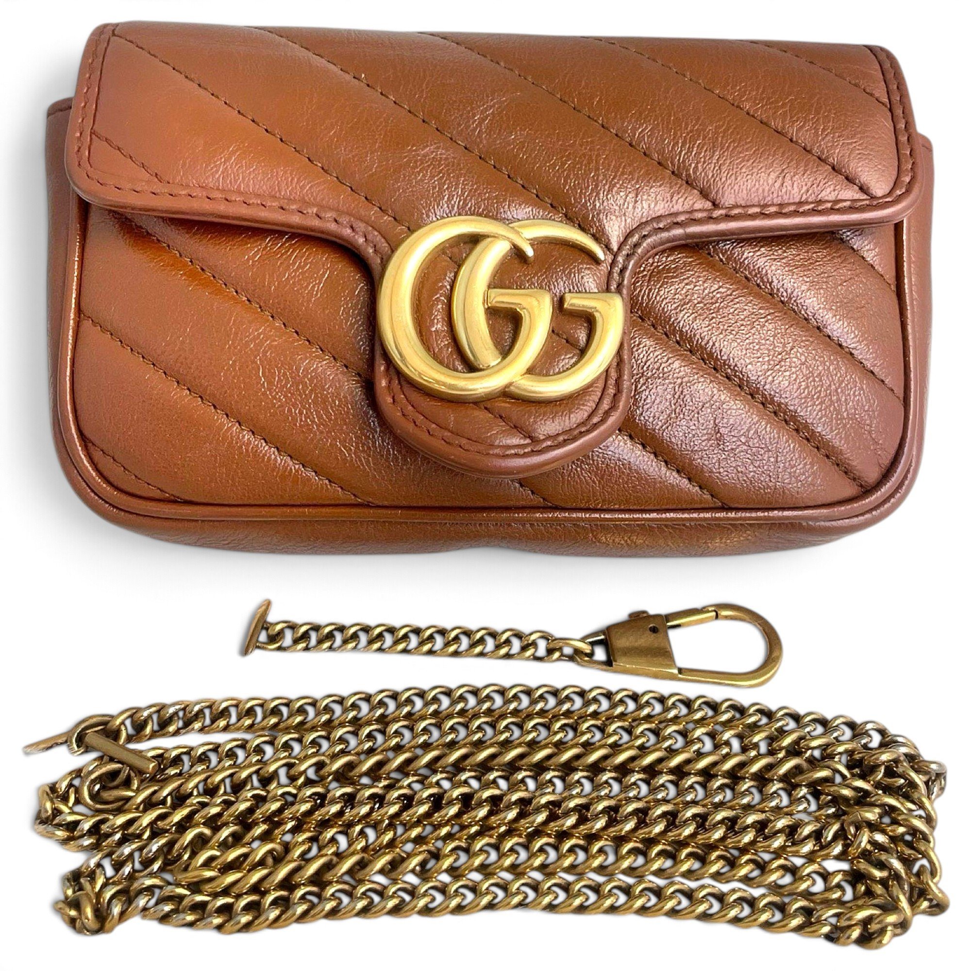 GG Marmont leather crossbody bag