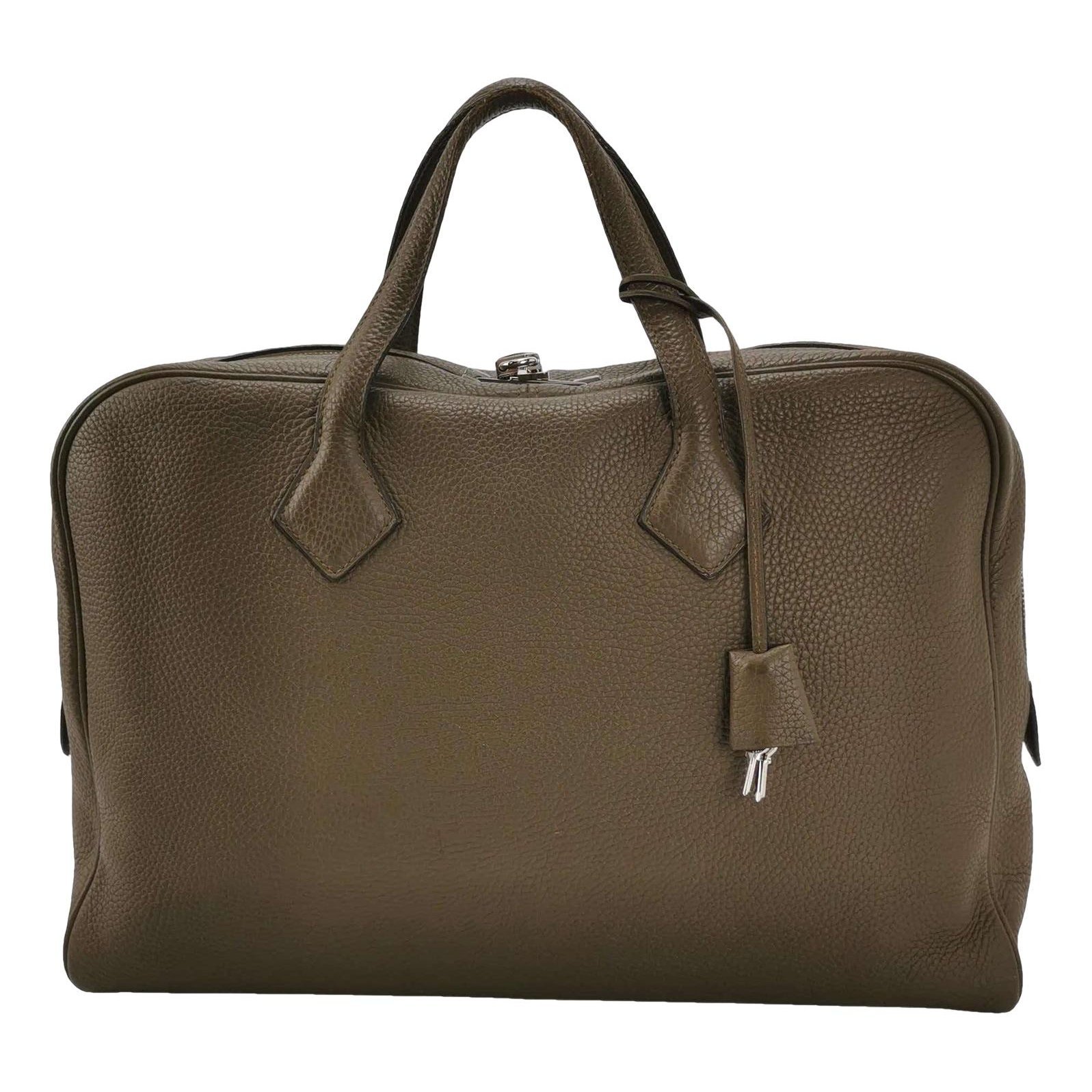 Victoria leather handbag