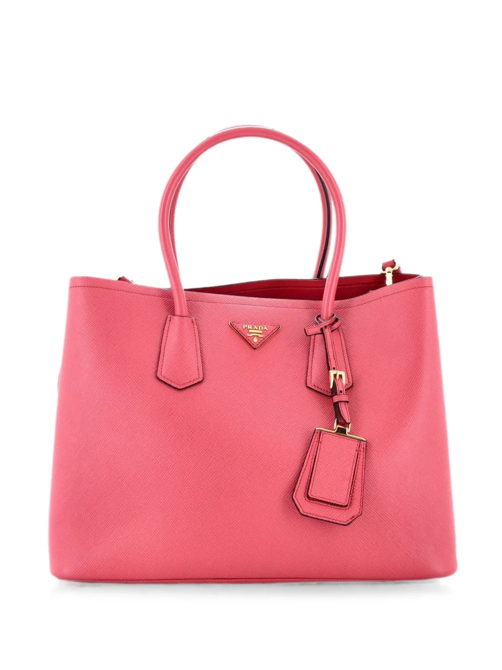 Cuir Double Saffiano Leather Medium tote bag
