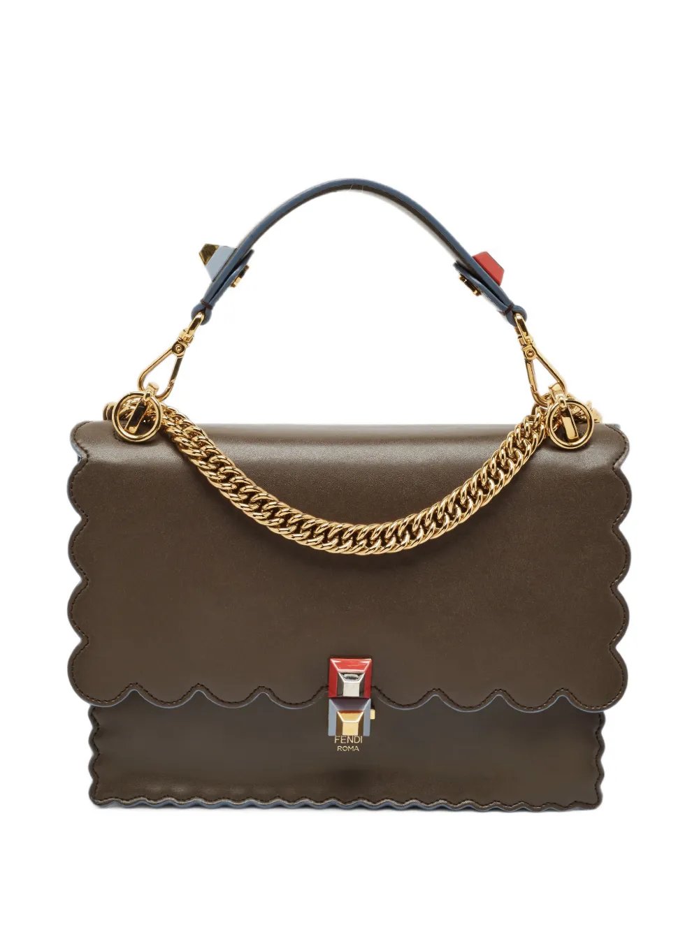 2017 medium Kan I scalloped shoulder bag