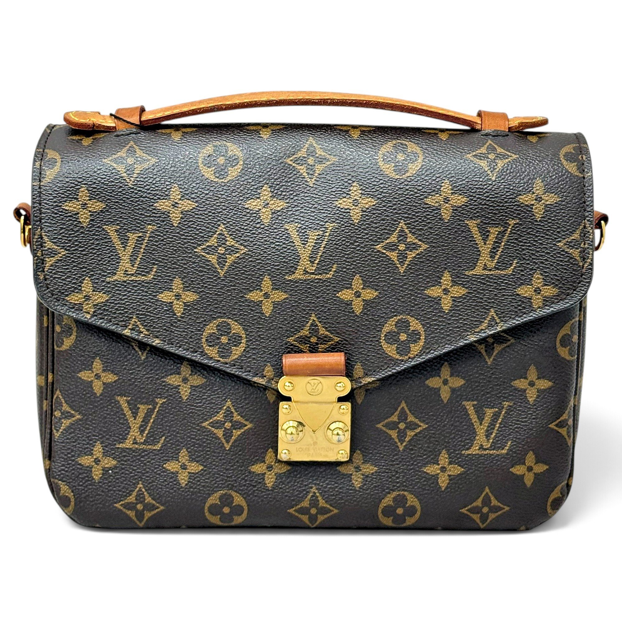 Metis leather handbag