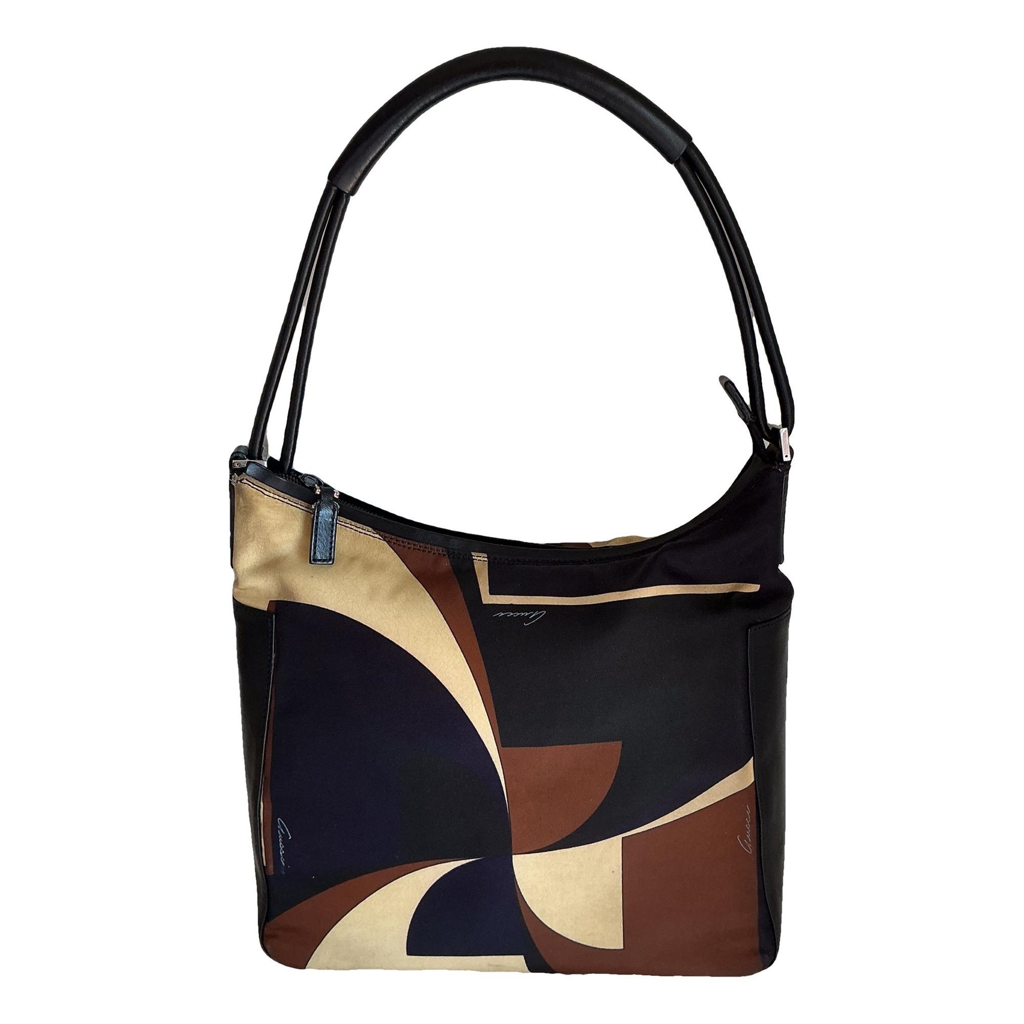 Hobo leather handbag