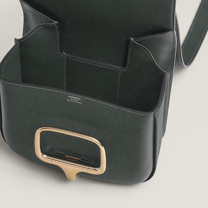 Vert Mangrove Hermès Della Cavalleria Mini Bag II