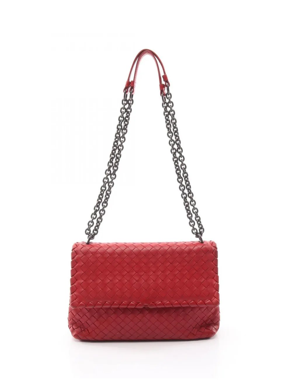 2000s small Olympia chain shoulder bag