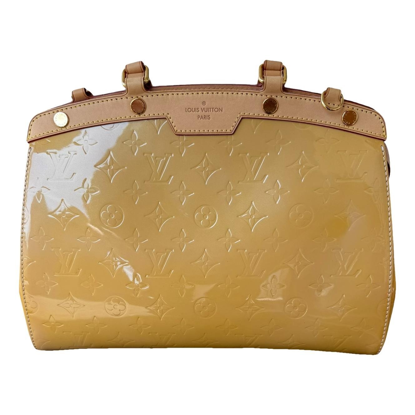 Bréa patent leather handbag