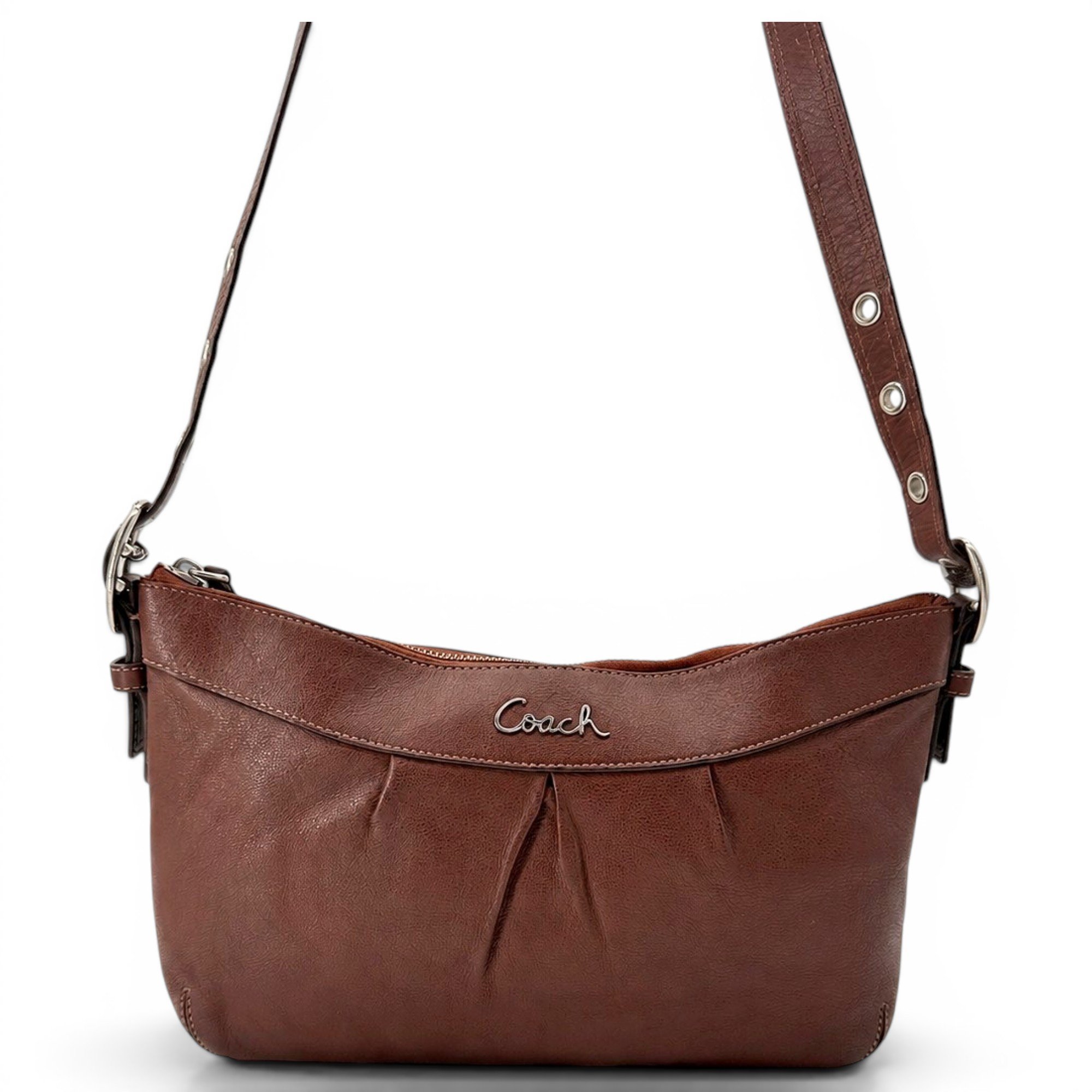 Hamilton Hobo leather handbag