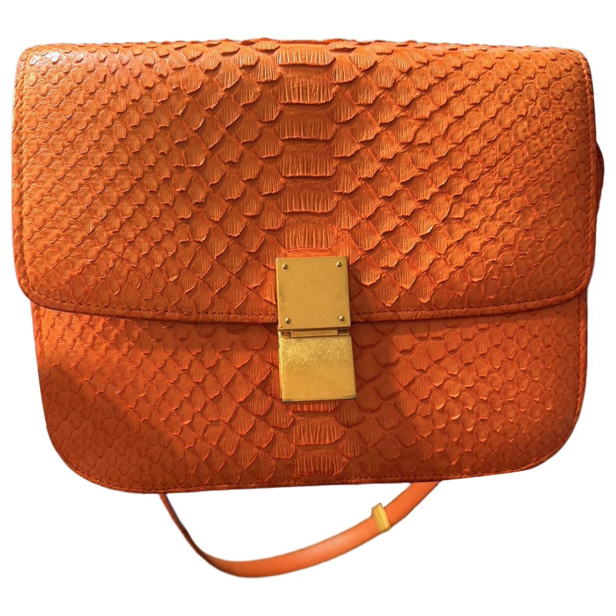 Classic leather crossbody bag