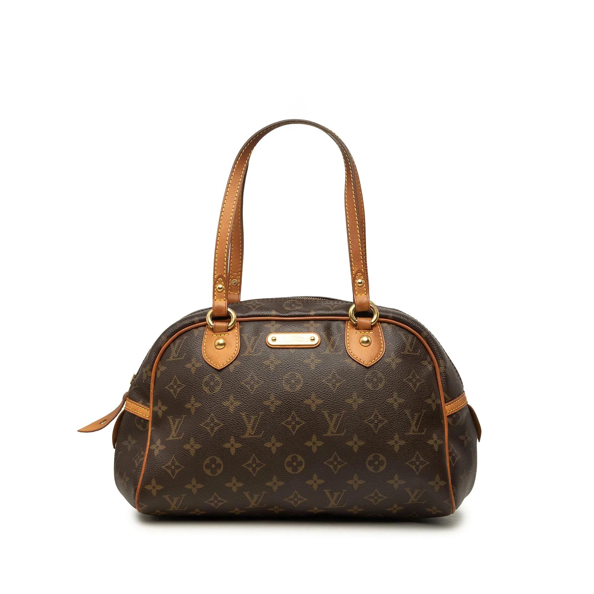Montorgueil leather handbag