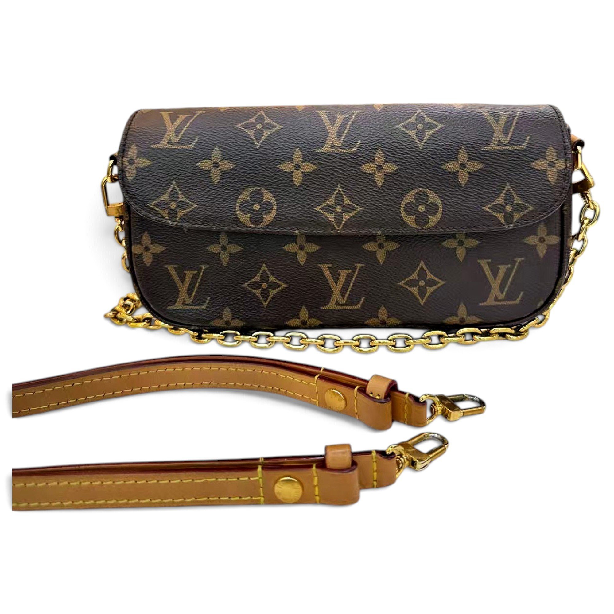 Ivy leather handbag