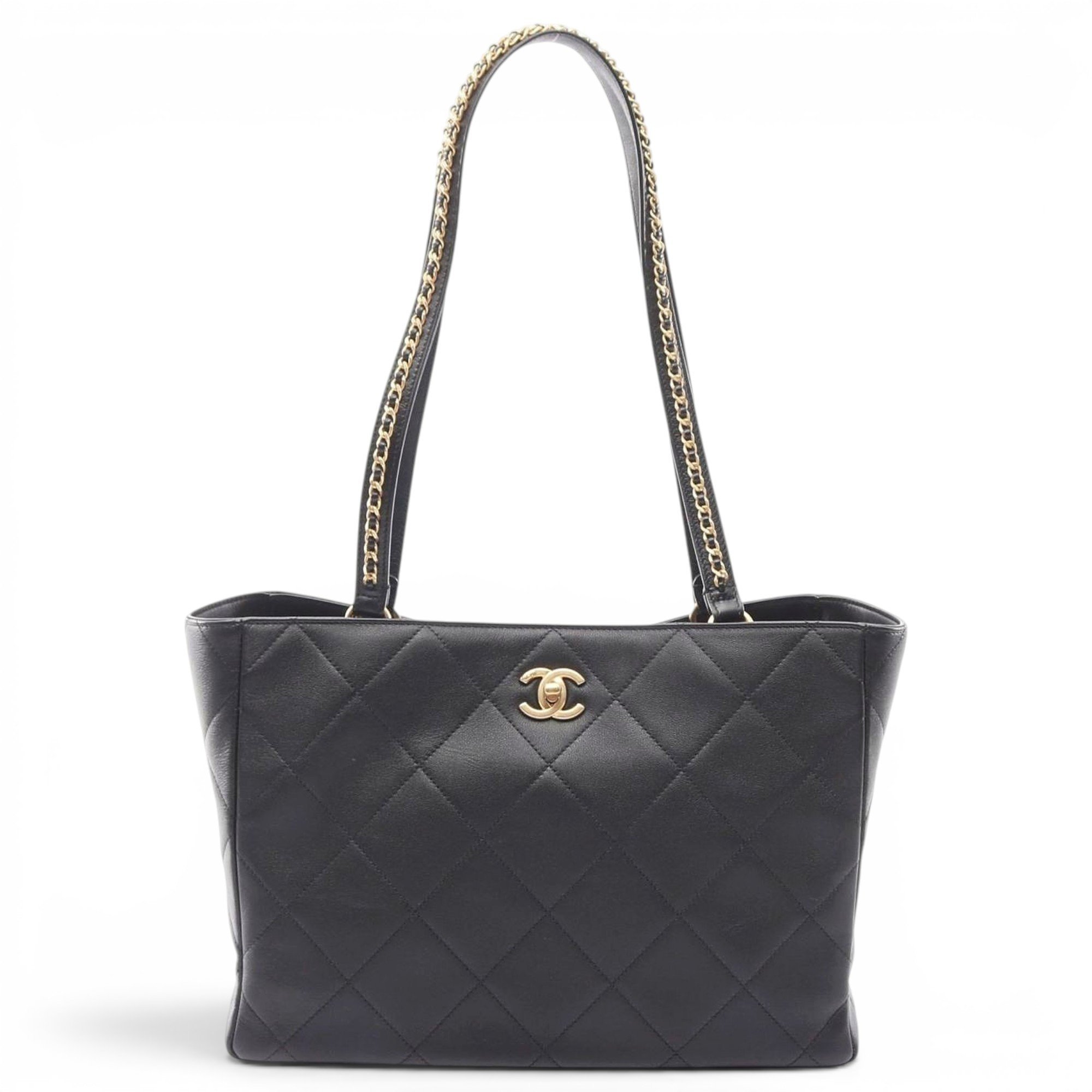 Leather tote