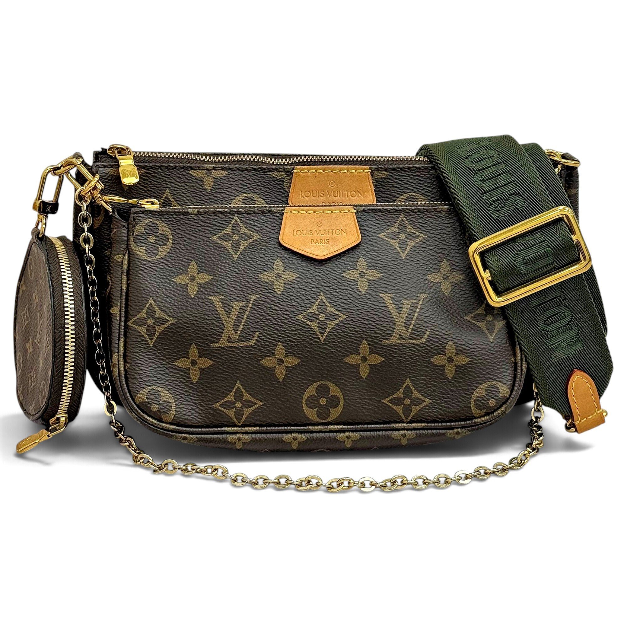 Multi Pochette Accessoires leather handbag
