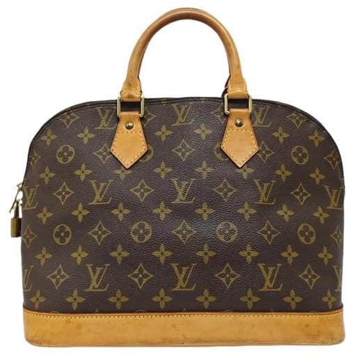 Alma leather handbag