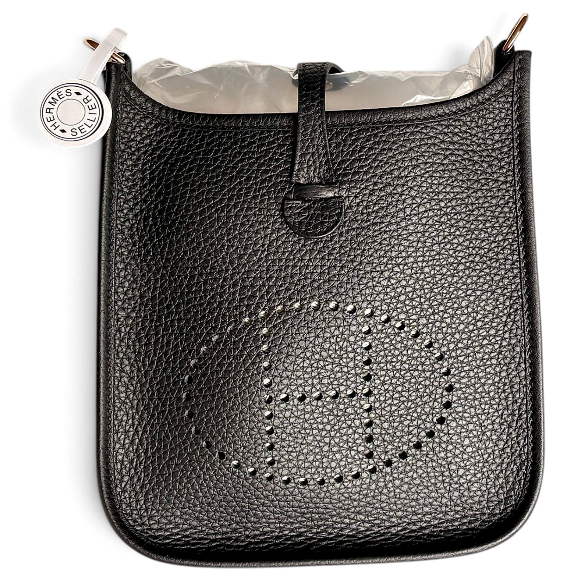 Evelyne leather crossbody bag