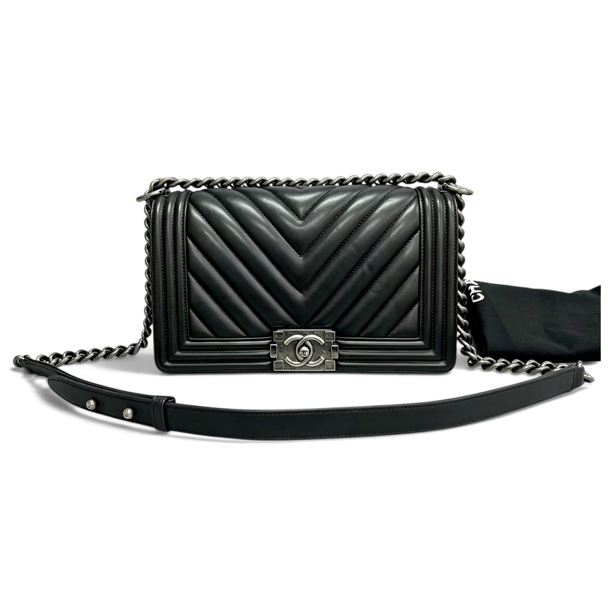 Boy leather handbag