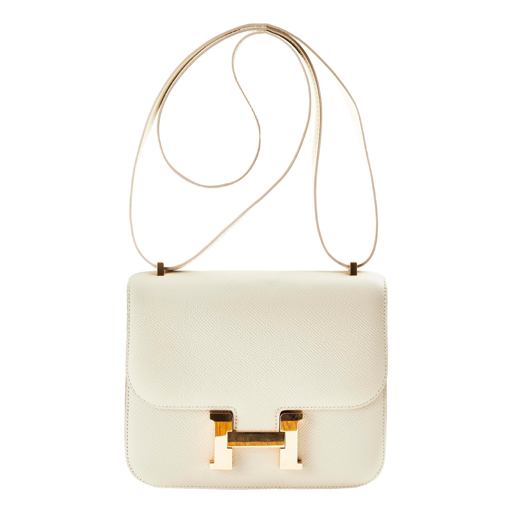 Hermes Constance leather handbag
