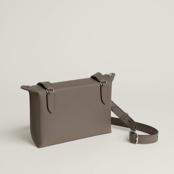 Gris Étain Hermès Videpoches Bag