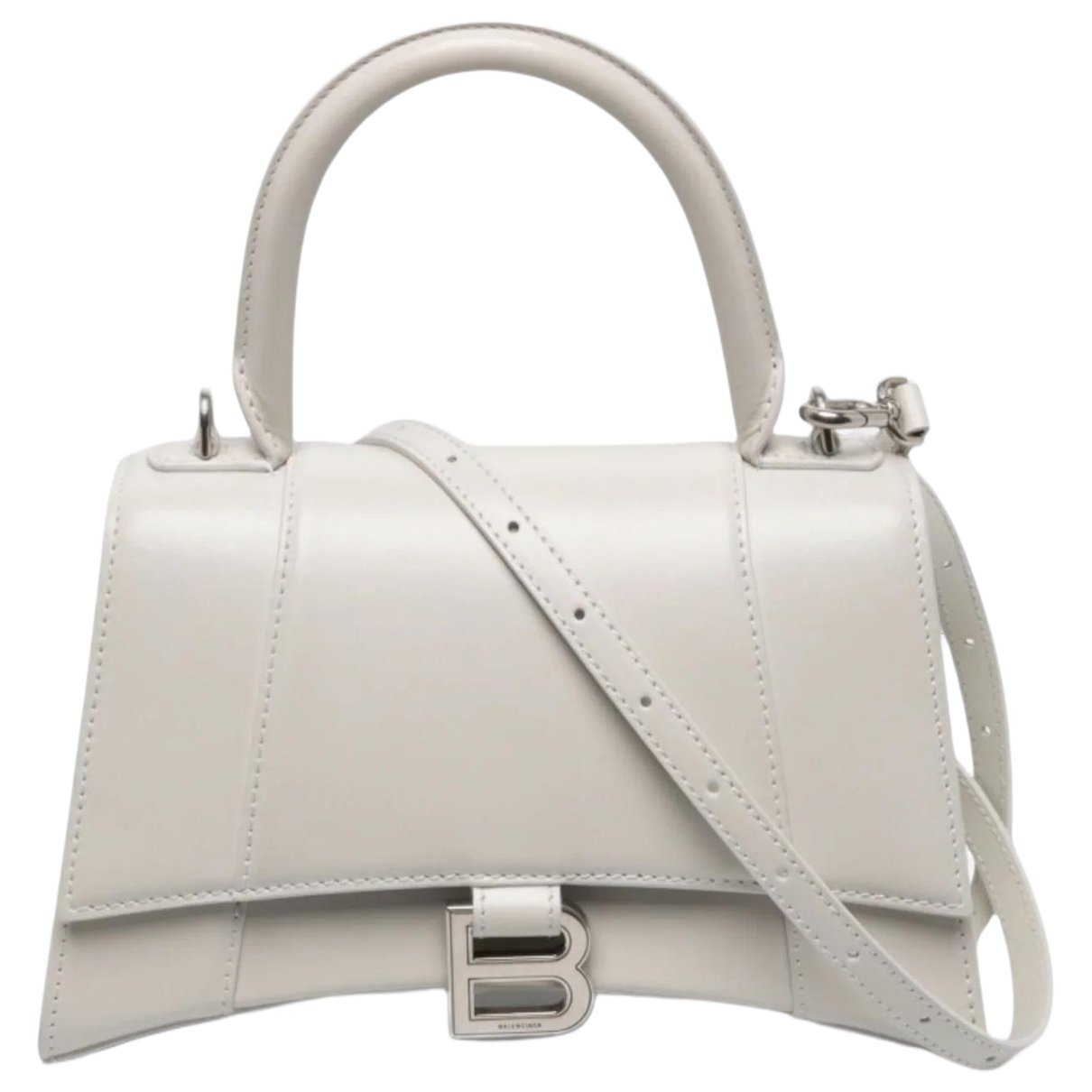 Balenciaga Hourglass leather handbag