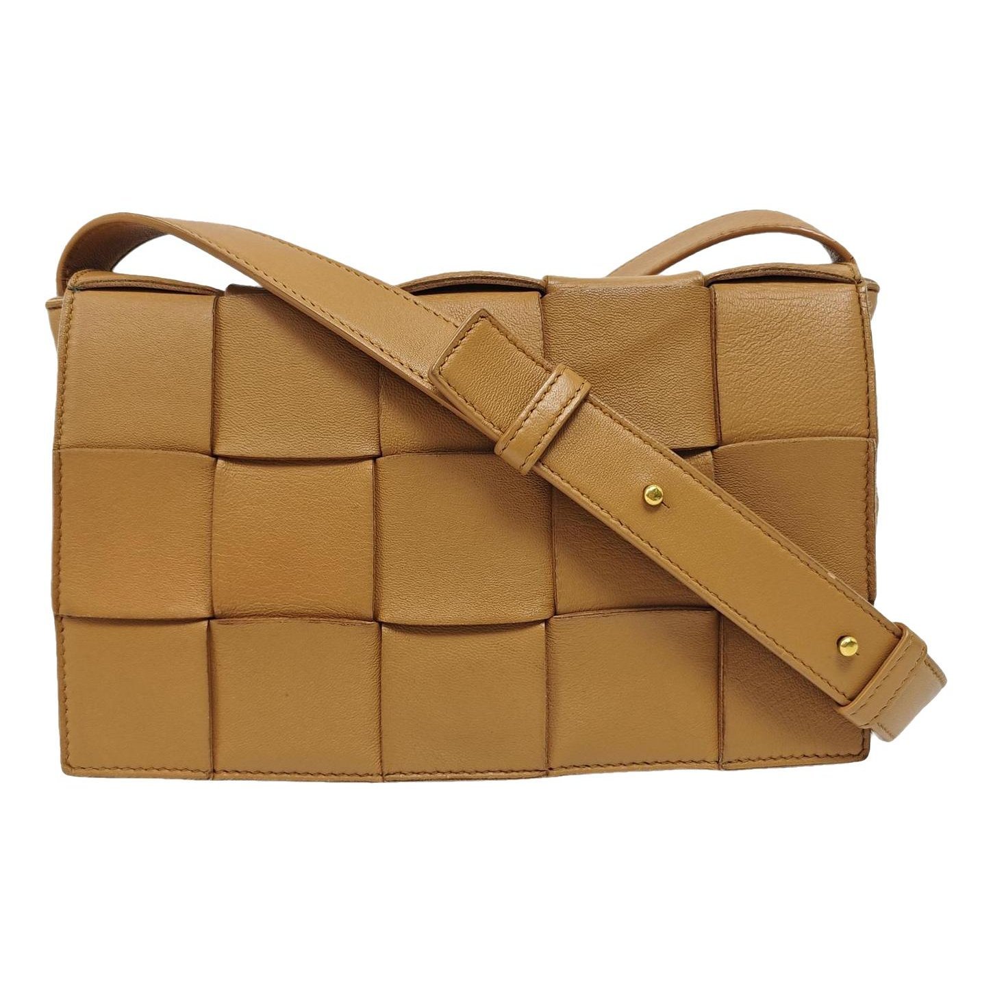 Cassette leather crossbody bag