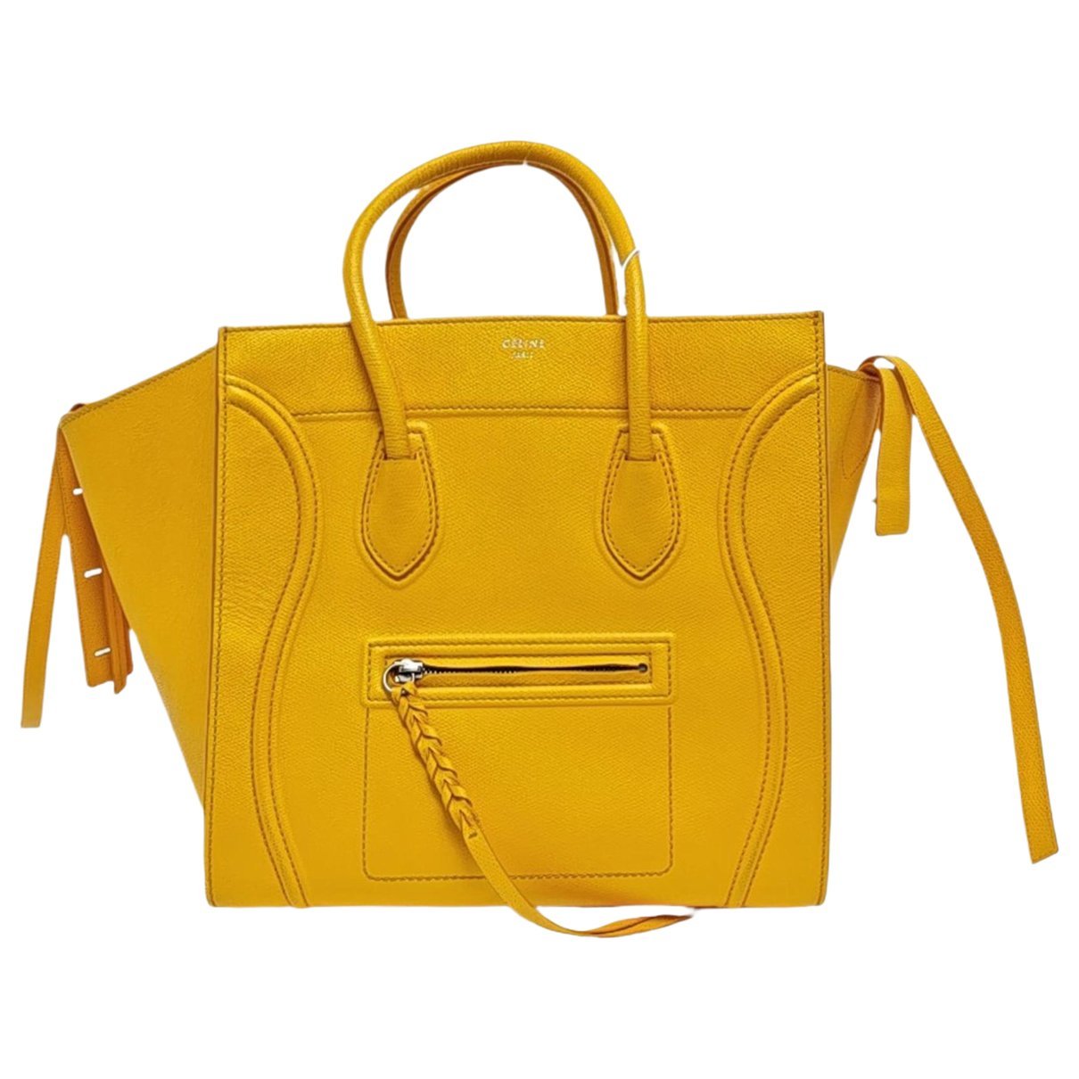 Cabas Phantom leather handbag