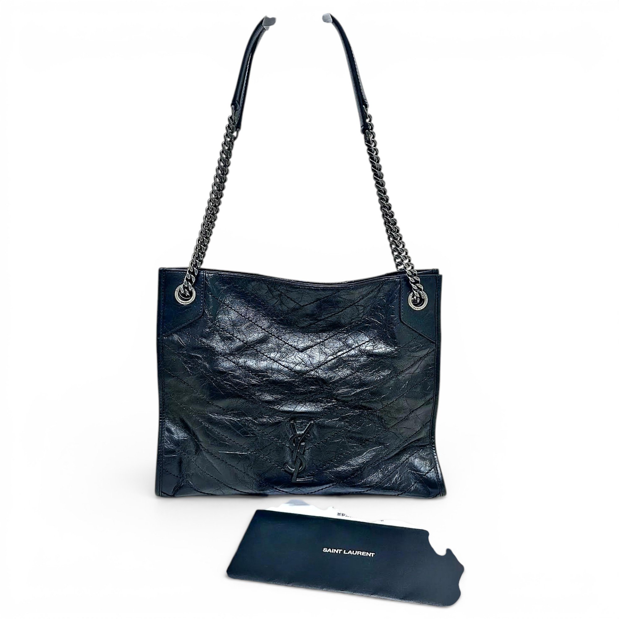 Leather tote