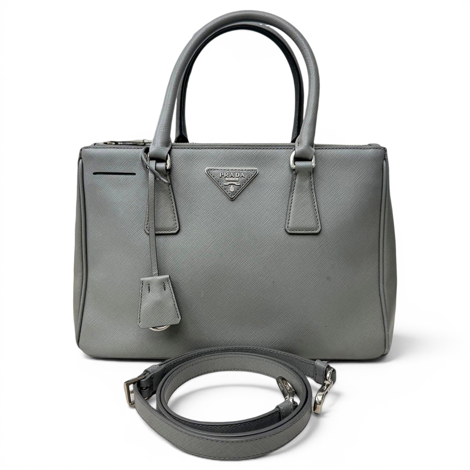 Galleria leather handbag