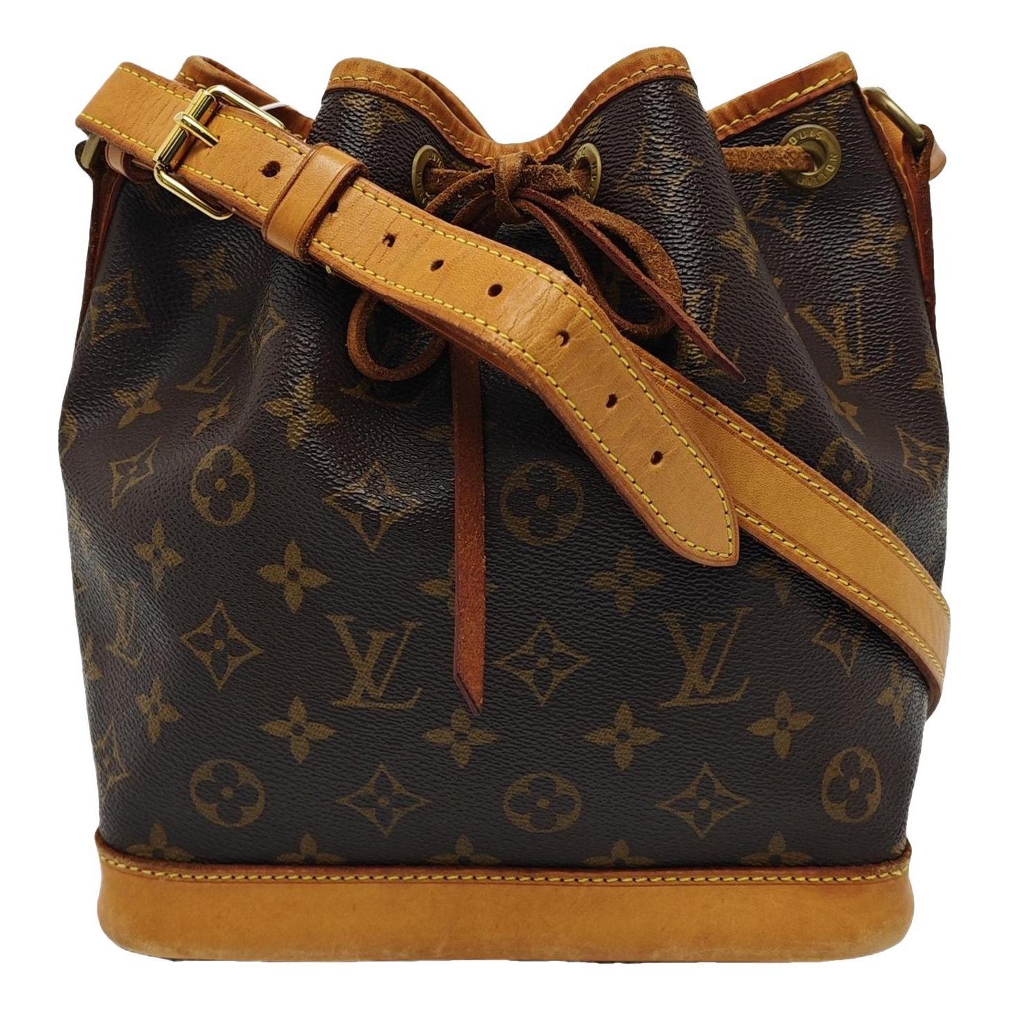 Nano Noé leather handbag