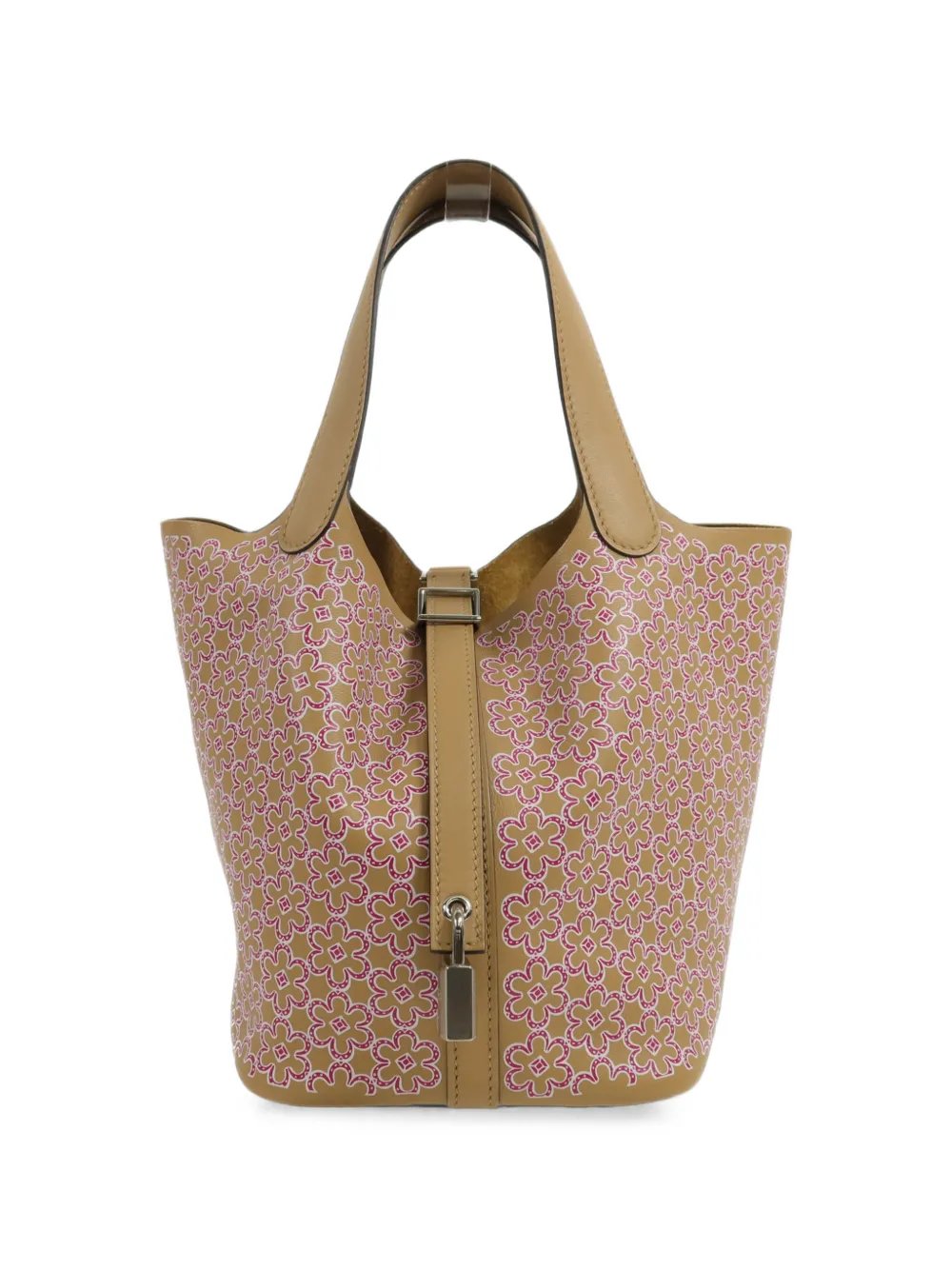 Picotin PM floral-print tote bag