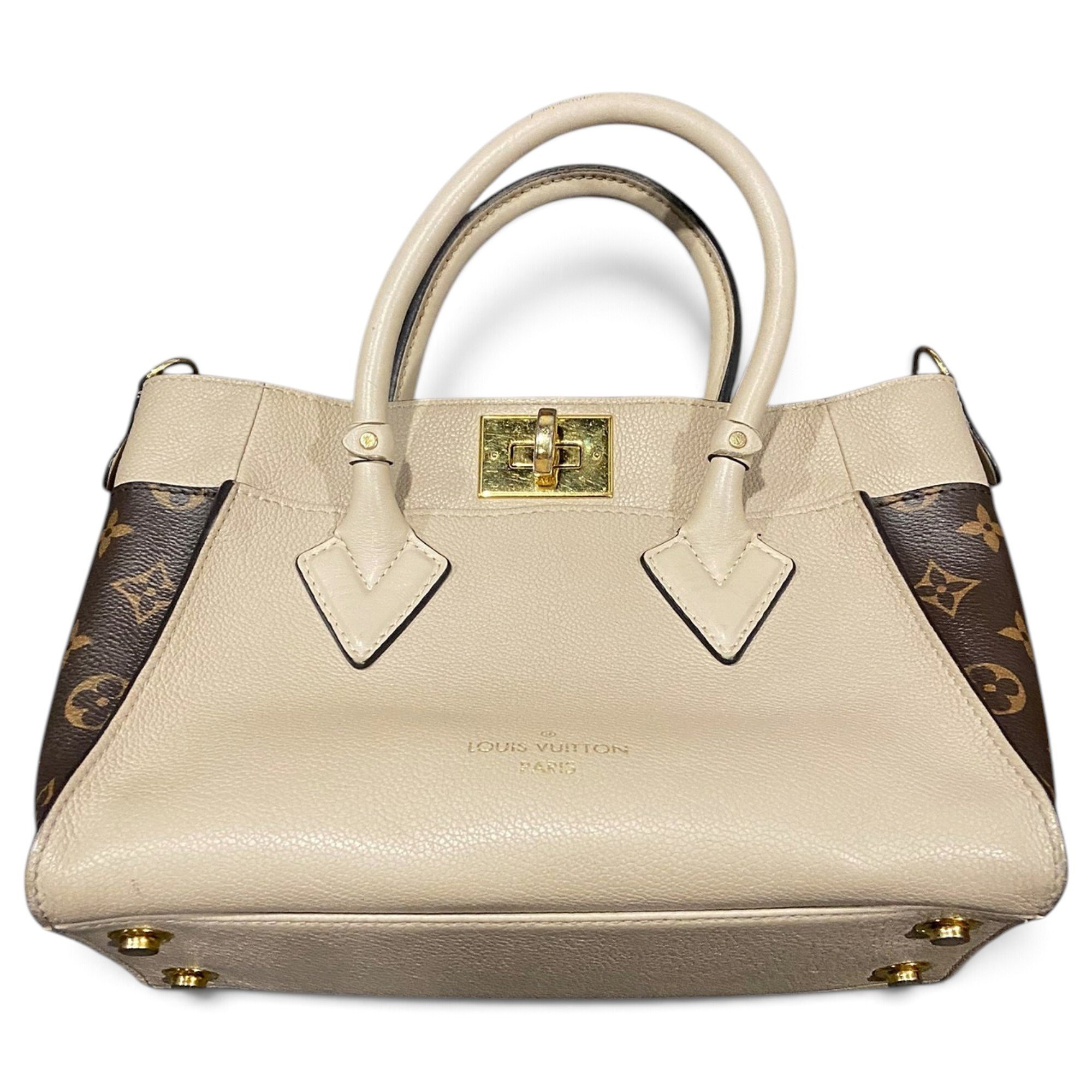 On My Side leather handbag