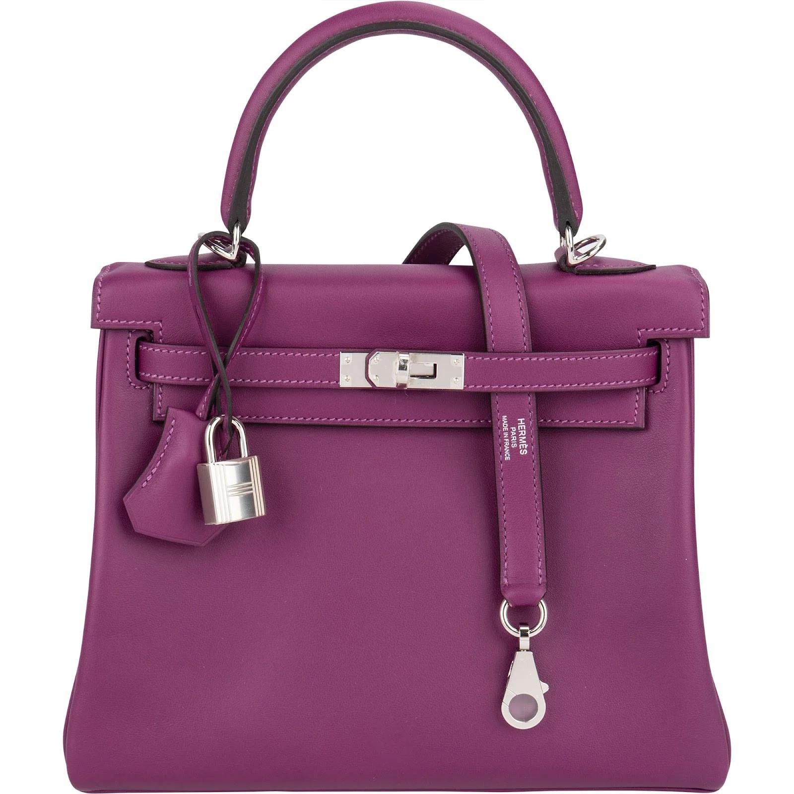 Kelly 25 leather handbag