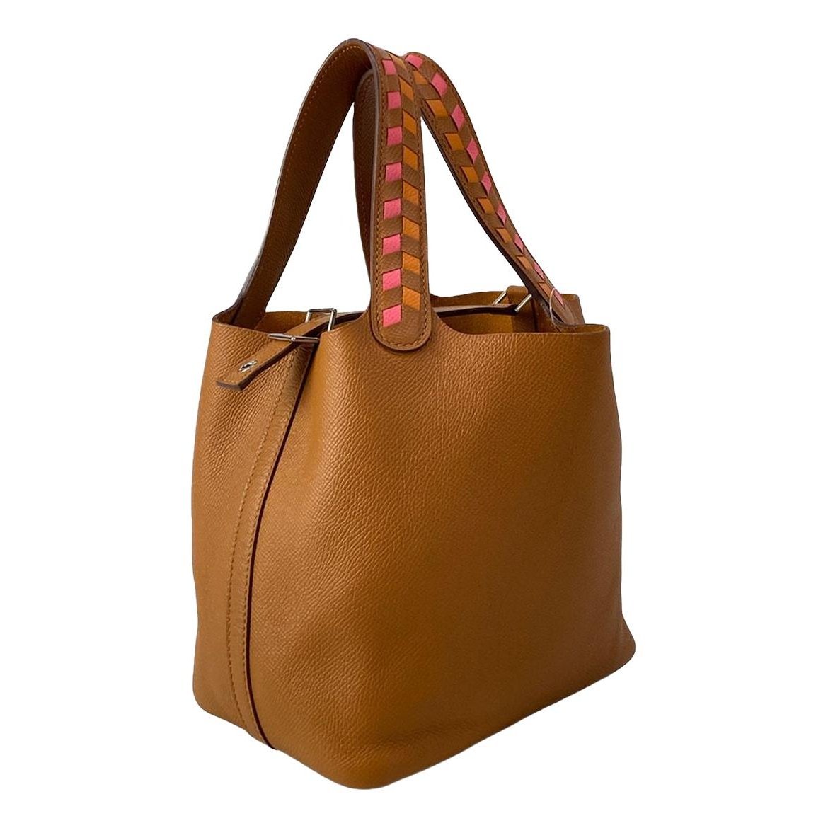 Picotin leather handbag