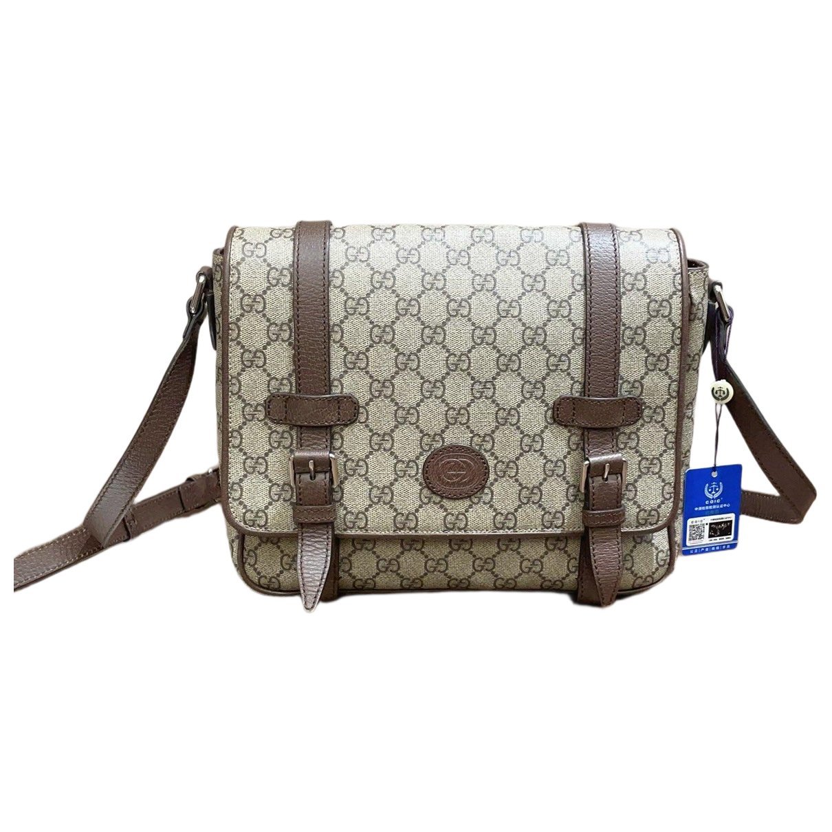 Leather crossbody bag