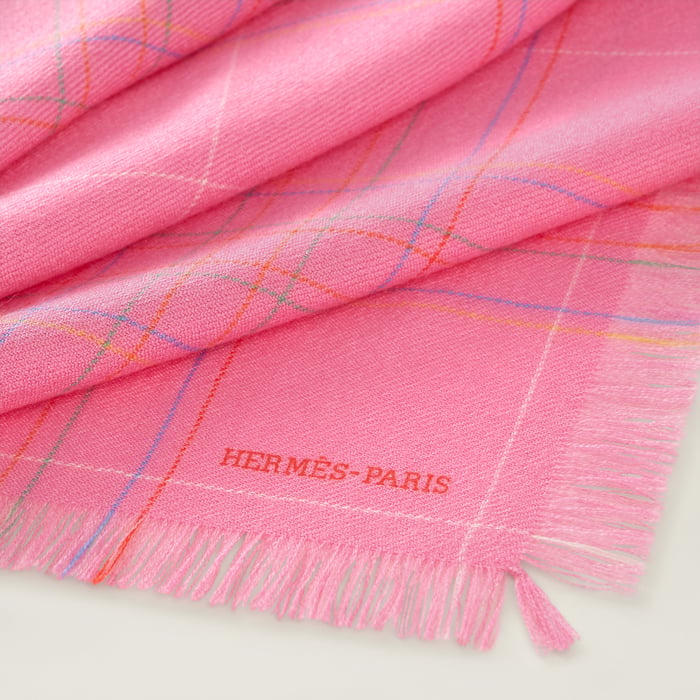 Rose Carreaux Scarf 80