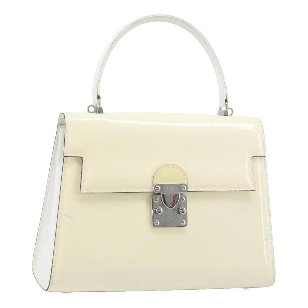 Patent leather handbag
