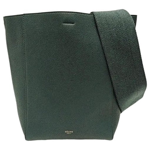Seau Sangle leather handbag