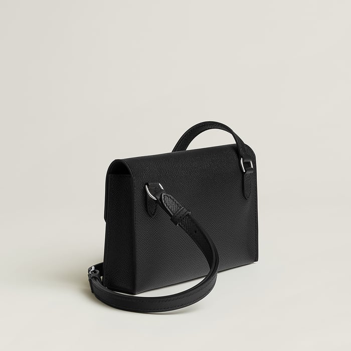 Noir Hermèsnap Wallet