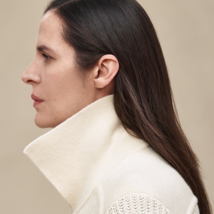 Blanc Naturel Long-sleeve Jacket