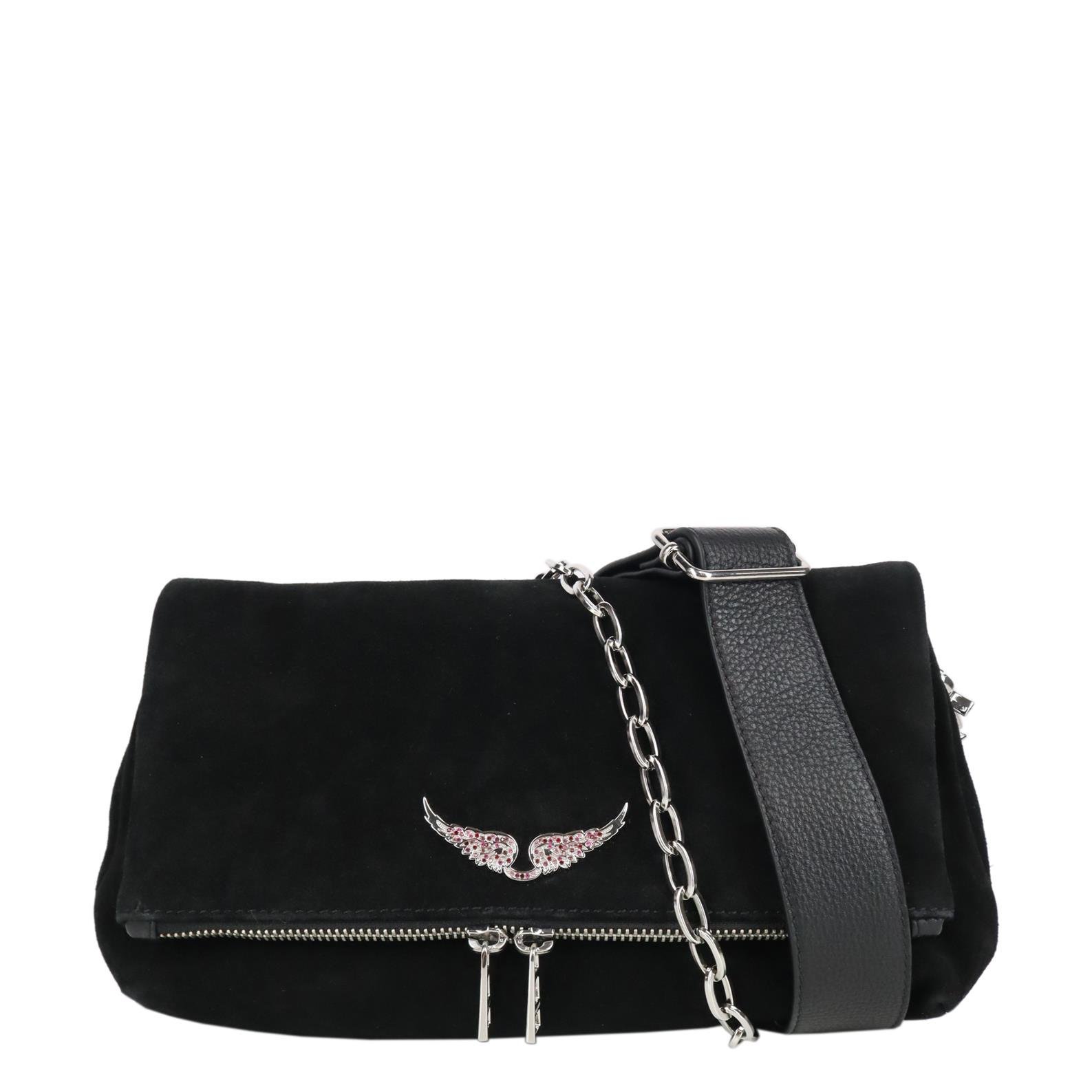 Leather crossbody bag