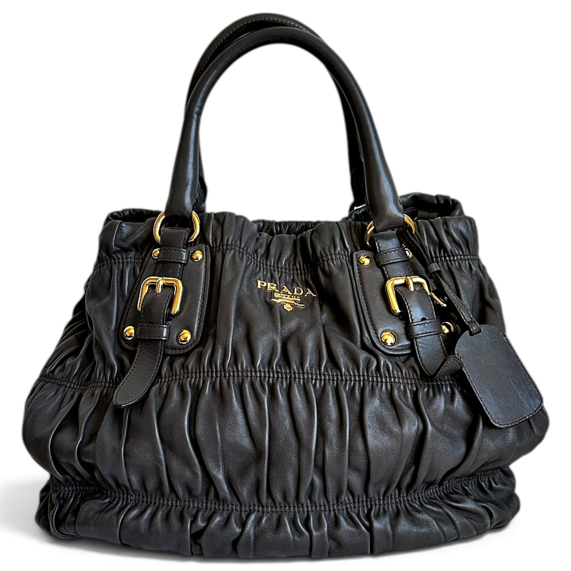 Leather handbag