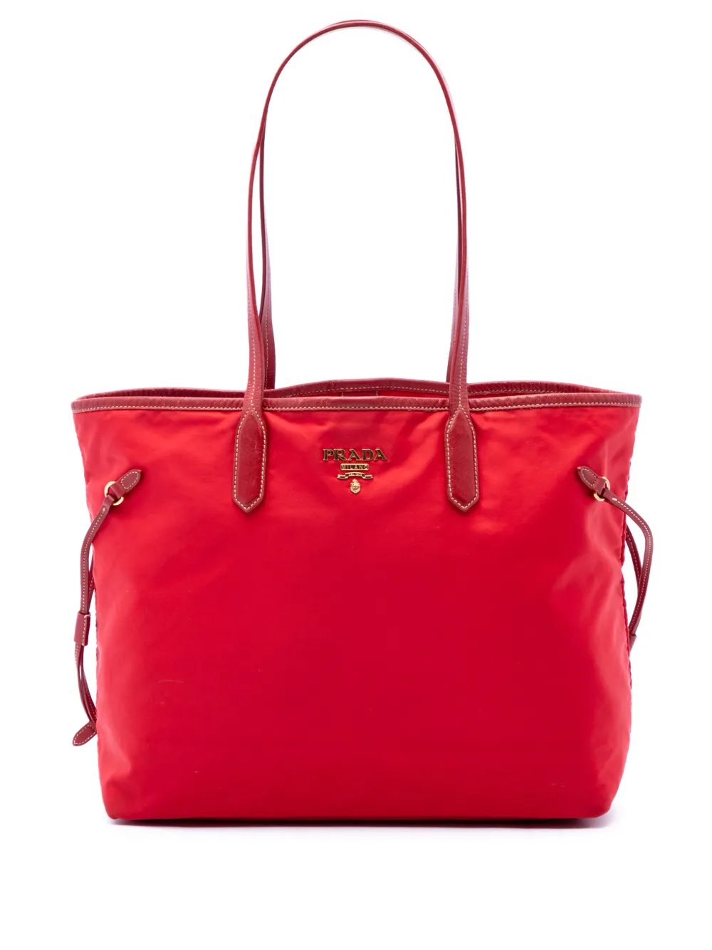 2010-2026 Saffiano Trimmed Tessuto tote bag