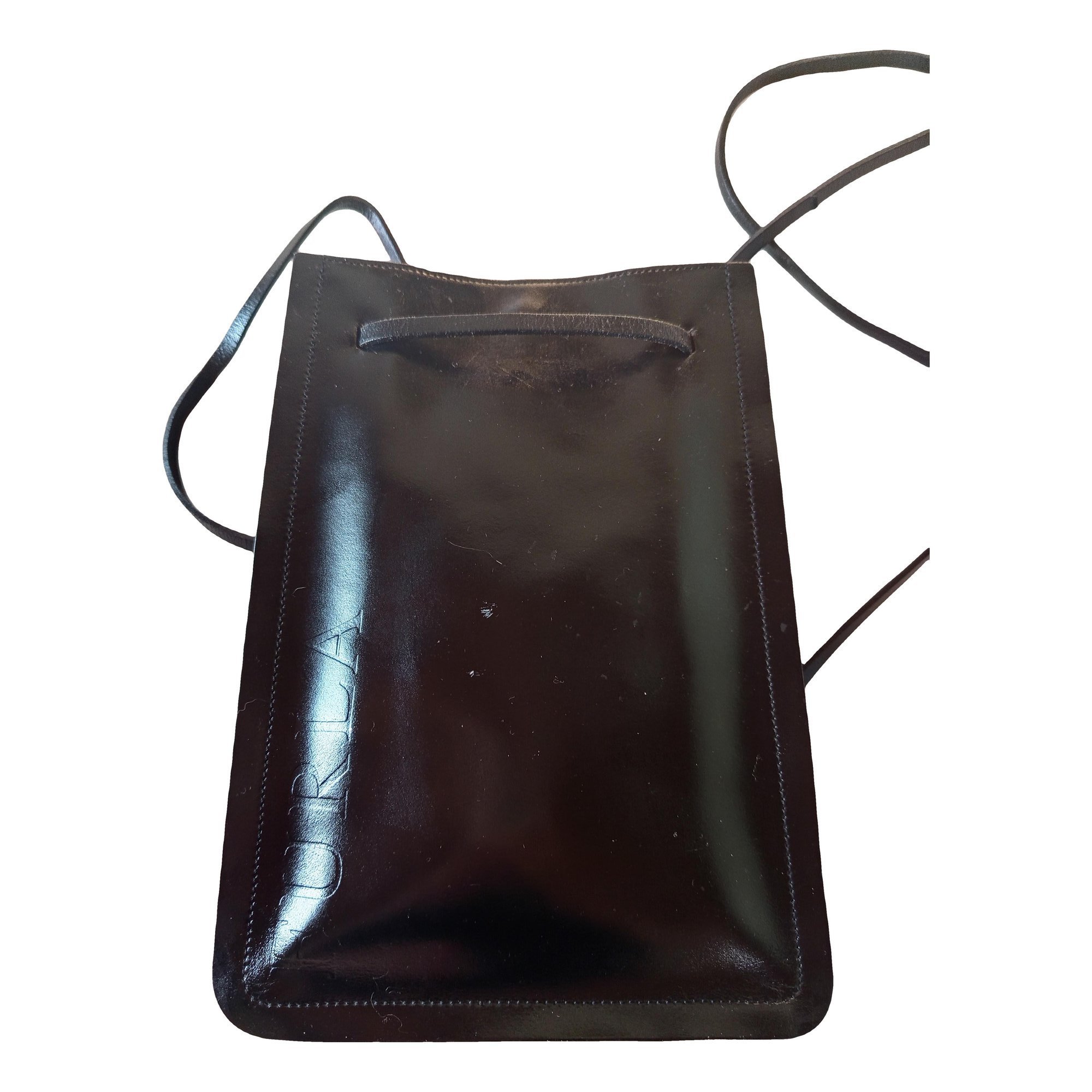 Leather backpack