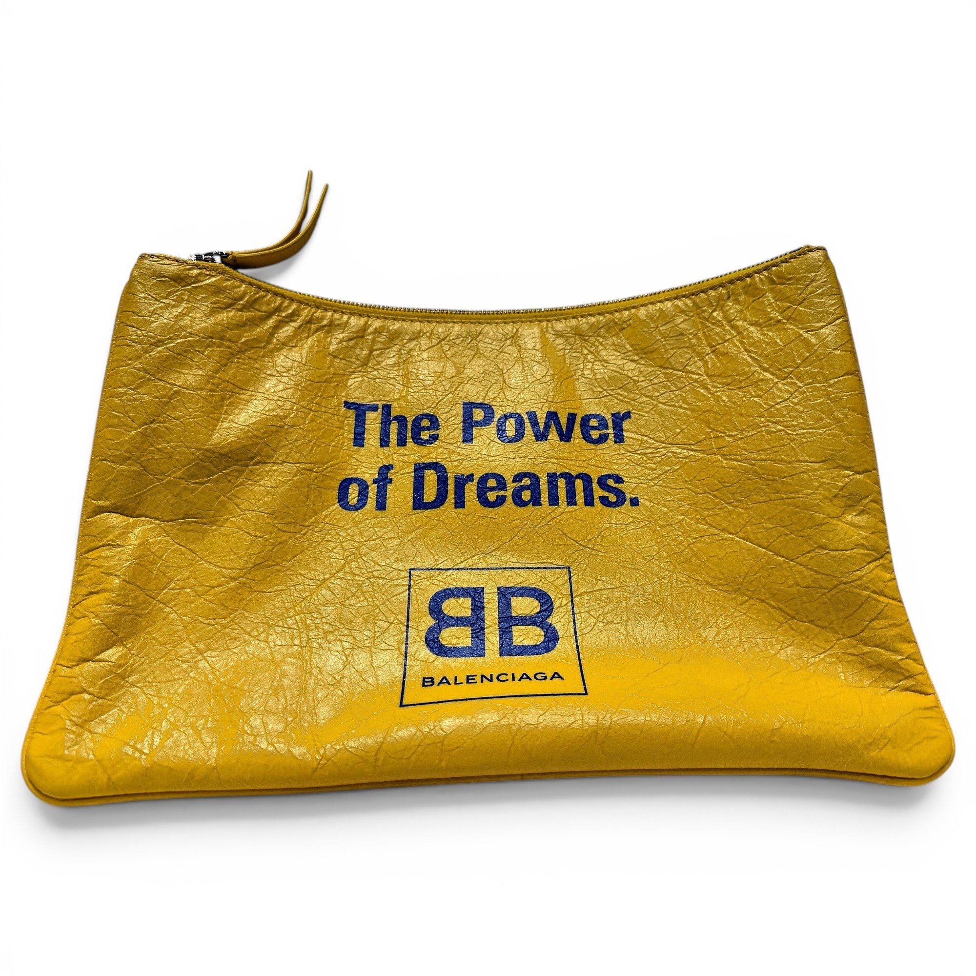 Everyday leather clutch bag